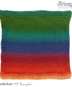 scheepjes wanderlust 459 bangkok rood blauw plume detail