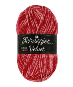 scheepjes velvet 847 bogart rood