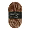 scheepjes velvet 851 gardner bruin premium acrylgaren