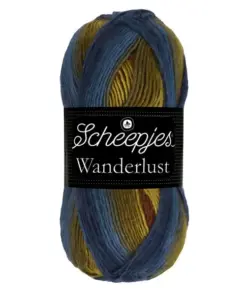 scheepjes wanderlust 460 new york roest blauw oker